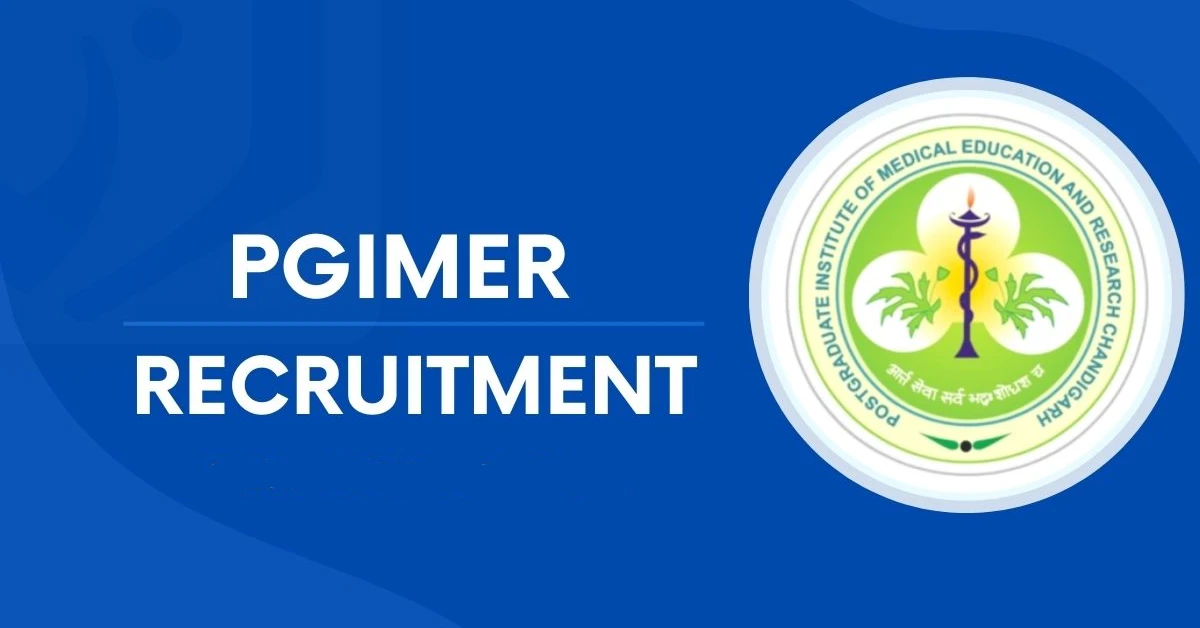 PGIMER Recruitment 2025